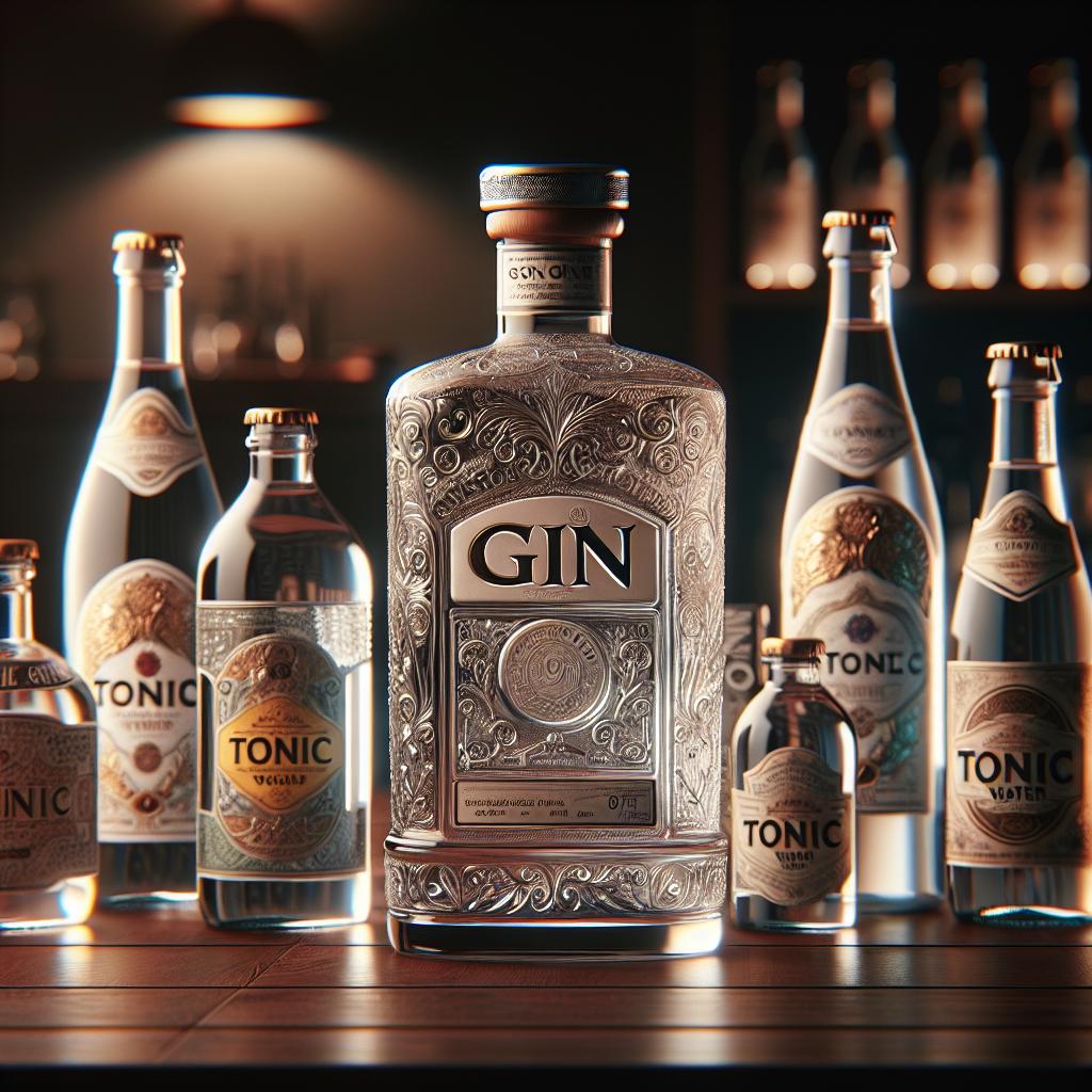 1: Premium gin set s toniky