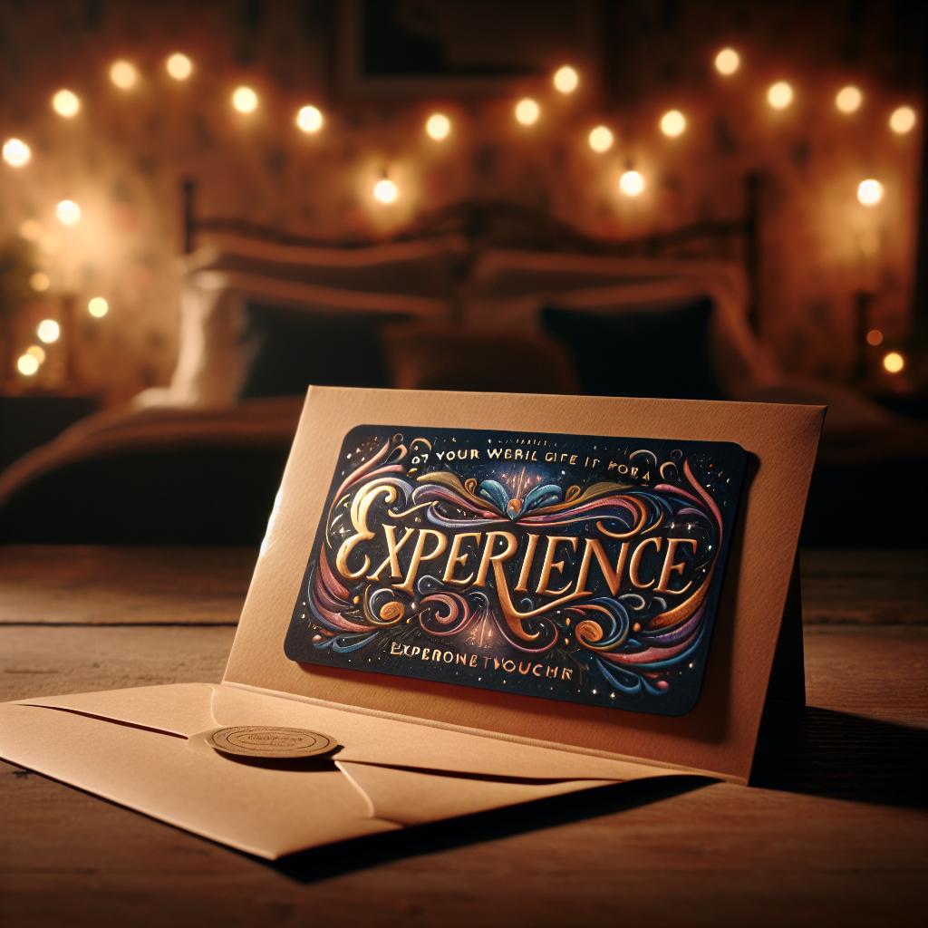 2: Experienční dárek – zážitkový voucher